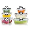Airtight Food Storage Containers with Lids - Plastic Food Containers