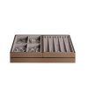 JackCubeDesign Rail Stackable Jewelry Tray Earring Necklace Bracelet Ring