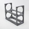 Modular Stackable Wine Rack – 12-Bottle Space-Saving Organizer, Customizable & Durable Storage Solution