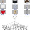 DUOFIRE Stainless Steel Clothes Drying Racks Laundry Drip Hanger Laundry