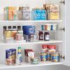 InterDesign Linus Plastic Stadium Spice Racks, BPA-Free 3-Tiered Kitchen