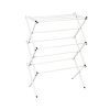 Hamilton Beach 83110 Foldable Clothes, Indoor Accordion Drying Rack, White