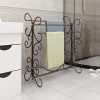 JURMERRY Towel Rack Bathroom Stand Rack 3-Tier for Indoor and Outdoor