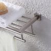 Kes Bathroom Bath Towel Rack with Double Towel Bar 24-Inch