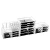 Felicite Home Acrylic Jewelry and Cosmetic Storage Makeup Organizer Set