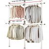 PRINCE HANGER, One Touch Double 2 Tier Adjustable Hanger