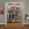 ClosetMaid ShelfTrack 5ft. to 8ft. Adjustable Closet Organizer Kit