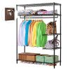 LANGRIA Heavy Duty Wire Shelving Garment Rack Clothes Rack