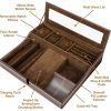 HOUNDSBAY Navigator Big Dresser Valet Tray for Men
