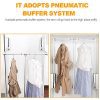 Gimify Pull Down Closet Rod, Wardrobe Lift Organizer Storage Systerm