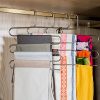 DOIOWN Pants Hangers S-Shape Stainless Steel Clothes Hangers