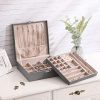 BEWISHOME Jewelry Box for Women 35 Compartments Jewelry Organizer