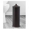 Toilet Paper Reserve Holder with Lid in Two-Tone Oil Rubbed Bronze