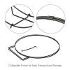 Uniflame 36-Inch Log Hoop - Durable Outdoor Firewood Storage Solution