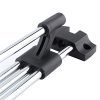 Retractable Clothes Rack - Enhance Wardrobe Organization with Adjustable Hanger Rail - Stainless Steel and ABS Plastic - 10/12/14/16 inch Options