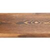 Solid Wood Floating Shelves Featuring Industrial Pipe Brackets
