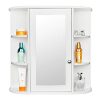 Zippem Bathroom Wall Cabinet Multipurpose Kitchen Medicine Storage