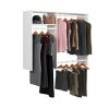 Easy Track 3'-5' W Basic Hanging Kit Closet Storage