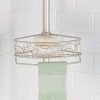 iDesign Twigz Bathroom Shelf Tension Caddy, Three Shelves