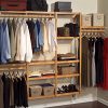 John Louis Home Standard 12-Inch Depth Closet Shelving System