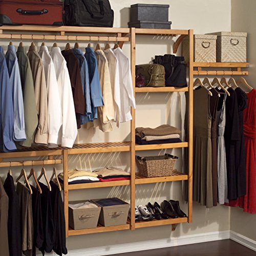 John Louis Home Standard 12-Inch Depth Closet Shelving System