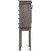 WATERJOY Jewelry Armoire Mirrored Jewelry Cabinet Free Standing Jewelry