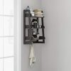 UTEX 3 Tier Bathroom Shelf Wall Mounted with Towel Hooks