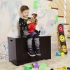 VASAGLE Lift Top Entryway Storage Chest/Bench with 2 Safety Hinge