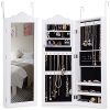 Giantex Wall Door Jewelry Cabinet Mounted