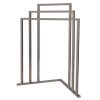 Kingston Brass L Shape 3-Tier Steel Construction Corner Towel Rack