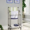 Kings Brand Furniture Metal Free Towel Rack Stand