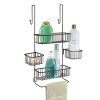 InterDesign Metalo Bathroom Over the Door Shower Caddy