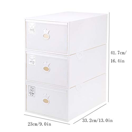 MGEI Underwear Storage Box, Drawer Organizer Separate Bra