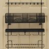 Longstem Men's Over the Door/Wall Belt Tie Valet Organizer