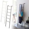 YAMAZAKI home Leaning Ladder Rack, White