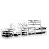 Felicite Home Acrylic Jewelry and Cosmetic Storage Makeup Organizer Set