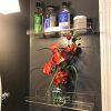 4Pcs Clear Heavy Duty Floating Shelves - (4 Pack) 15 Inches