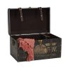 Household Essentials Large Vintage Decorative Home Storage Trunk