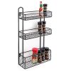 MyGift 3-Tier Rustic Chicken Wire Wall Hanging Bathroom Organizer