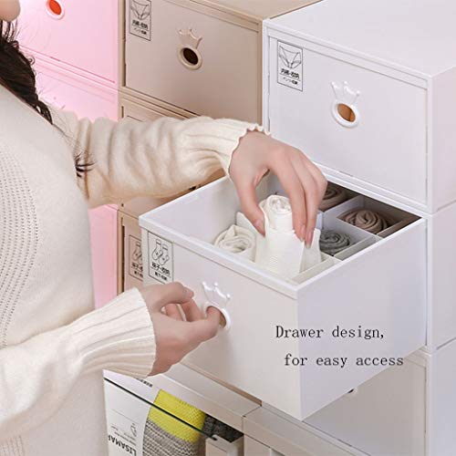 MGEI Underwear Storage Box, Drawer Organizer Separate Bra