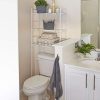 Household Essentials Over The Toilet Space Saving Metal Shelves for Bathroom
