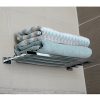 AmazonBasics Euro Towel Rack Bathroom Shelf