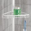 InterDesign York Bathroom Constant Tension Corner Shower Caddy for Shampoo