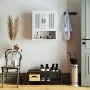 VASAGLE Wall Cabinet, Hanging Bathroom Storage Organizer