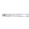 NAHANCO Acrylic Premium Shirt Hanger, 17", Clear