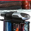 StorageMaid Motorized Tie Rack Organizer for Closet with LED Lights