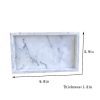 Natural Marble Tray, Kitchen Bathroom Storage Organizer