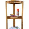 EcoDecors Oasis Corner Shelf, Natural