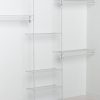 ClosetMaid SuperSlide 5-Feet to 8-Feet Closet Organizer Kit