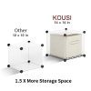 KOUSI Portable Storage Cube Cube Organizer Cube Storage